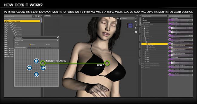 Breast Control for Genesis 3 Female(s)