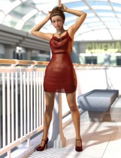 SY Cocktail Dress for Genesis 3 Female(s)