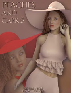 Peaches And Capris for Genesis 3 Female(s)