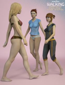 EveryDay Poses: Walking for Genesis 3 Female(s)