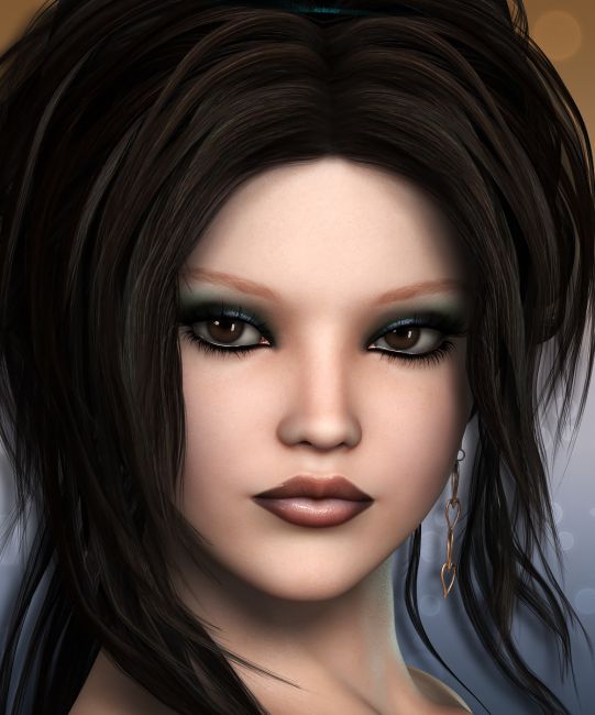 SublimeRebel KerriAnne | Characters for Poser and Daz Studio