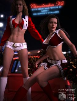 Cheerleaders Kit for Genesis 3 Female(s)