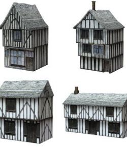 Low Polygon Medieval Buildings 1 (for Poser)