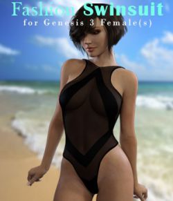 Fashion Swimsuit for Genesis 3 Female