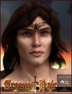 Argenou Hair for Genesis 3 Male(s)