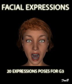 Facial expressions for G3F