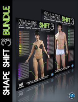 Shape Shift for Genesis 3 Bundle