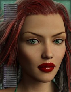 Genesis 3 Female Head Morph Resource Kit 2