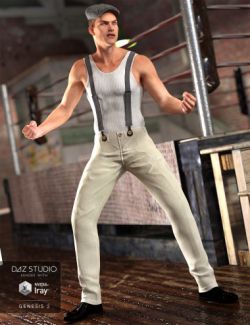 Vintage Boxing Manager Outfit for Genesis 2 Male(s)