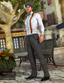 Retro Outfit for Genesis 2 Male(s)