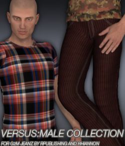 VERSUS:Male Collection- G2M Jeanz plus FREE bonus t-shirt