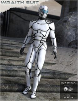HFS Wraith Suit for Genesis 2 and 3 Male(s)