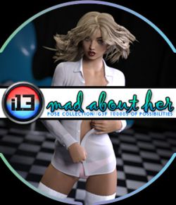 i13 Mad About HER Mega Organized Pose Collection for the Genesis 3 Female(s)