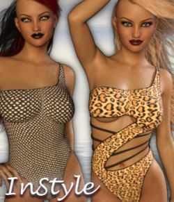 InStyle- Fashion Swimsuit2 for Genesis 3 Female(s)