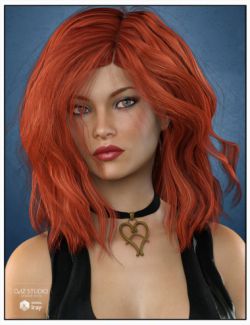 Hanna Hair for Genesis 3 Female(s), Genesis 2 Female(s) and Victoria 4