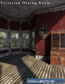 Collective3d Movie Sets Derelict Victorian Dining Room