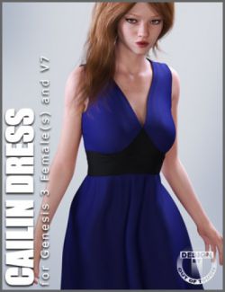 Cailin Dress for Genesis 3 Female(s)