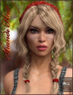 Shandi Hair for Genesis 3 Female(s)