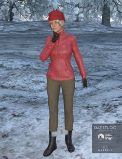 Winter Clothes for Genesis 3 Female(s)