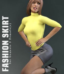 Fashion Skirt for Genesis 3 Female(s)