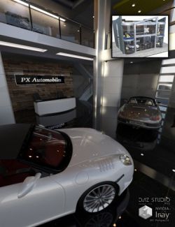 PX Auto Showroom Set