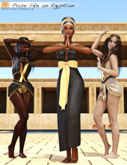 Pose like an Egyptian- Poses for Victoria 7