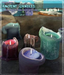 Photo Props: Ancient Candles