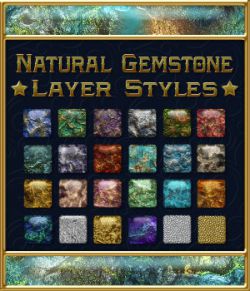 Natural Gemstone Layer Styles