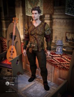 The Bard Outfit for Genesis 3 Male(s)