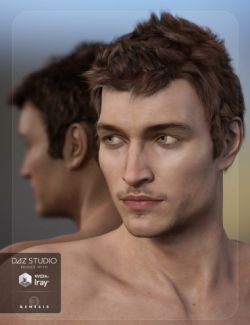 Adam Hair for Genesis 3 Male(s)