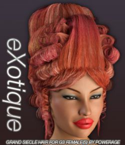 eXotique Grand Siecle Hair for G3 female(s)