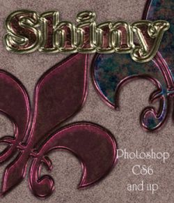 Shiny Photoshop Styles