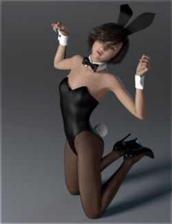 Bunny Girl Costume for Genesis 3 Female(s)