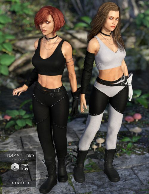 Adventure Outfit for Genesis 8 Female(s)