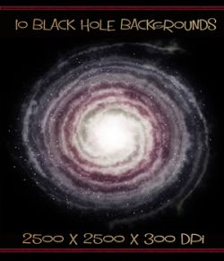 10 Black Hole Backgrounds with stars - Merchant Resource