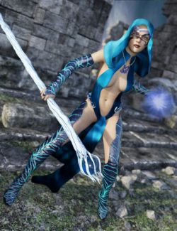 Elementalist Witch for Genesis 3 Female(s)