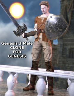 Genesis 3 Male Clone for Genesis