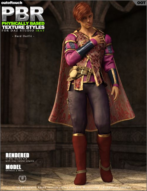 OOT PBR Texture Styles for Bard Outfit