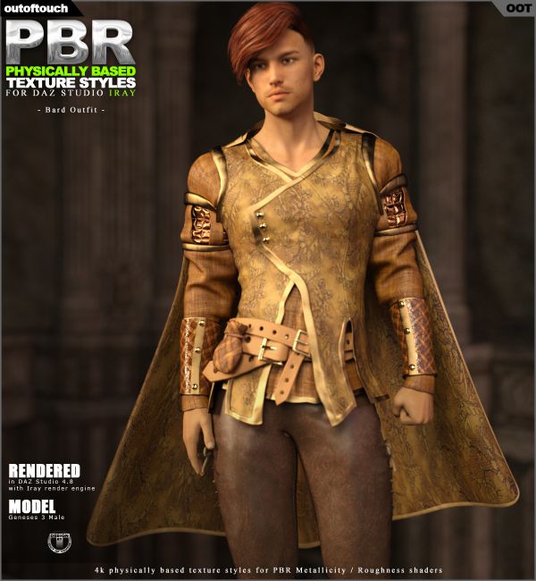 OOT PBR Texture Styles for Bard Outfit