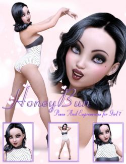 Honey Bun Pose & Expression Bundle for Girl 7