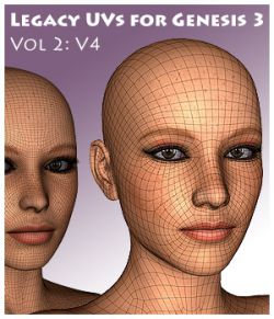 Legacy UVs for Genesis 3: V4