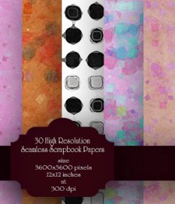 Seamless Scrapbook patterns