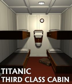 Titanic third class cabin