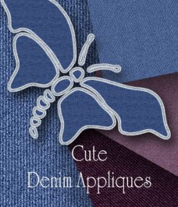 Cute Denim Appliques