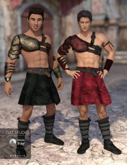 Leather Warrior Outfit Textures