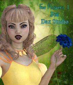 Fae Flowers 1 For Daz Studio