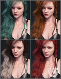 Sapphire Hair Iray Texture XPansion