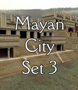 Mayan City: Temples (for Poser)