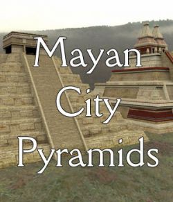 Mayan City: Pyramids (for Poser)