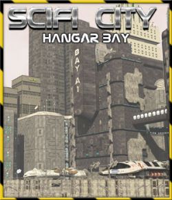 Scifi City Hangar Bay